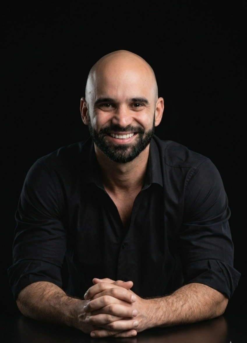 Retrato de Elvis Freire, idealizador do Evento Bem Planejado